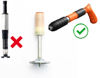 Дюбель-гвоздь 27мм с шайбой 10мм КАЛИБР 7,3ММ для бетона и стали забивной,  500шт