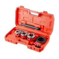 Набір плашок трубних 3 шт, для нарізання різьби: 1/2", 3/4", 1" INTERTOOL SD-8003