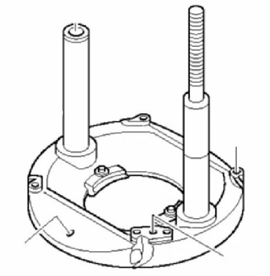 Плита основания Makita 3612