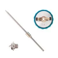 Комплект форсунки 1.4мм для фарбопульта LVLP PT-0131, 0132, 0133, 0134, 0135, 0136, 0143, 0144, 0148 (дюза, повітряна головка, голка) INTERTOOL PT-2014