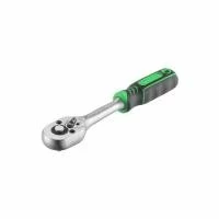 Рукоятка з храповим механізмом, 1/4", 72 зуба INTERTOOL HT-2124