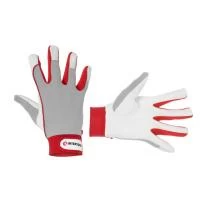 Рукавичка комбінована з високоякісної козячої шкіри і тканини 10" еластичний манжет на липучці INTERTOOL SP-0011