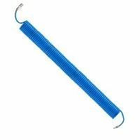 Шланг спіральний поліуретановий 6,5×10 мм, 15 м, зі швидкороз'ємними з'єднаннями INTERTOOL PT-1712