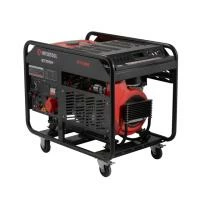 Генератор дизельний 10,0/11,0 кВт, 2 циліндра, 400/230 В, бак 25 л, електро старт, мідна обмотка, STORM INTERTOOL DT-1295