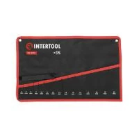 Чохол для гайкових ключів 15 кишень INTERTOOL BX-9015