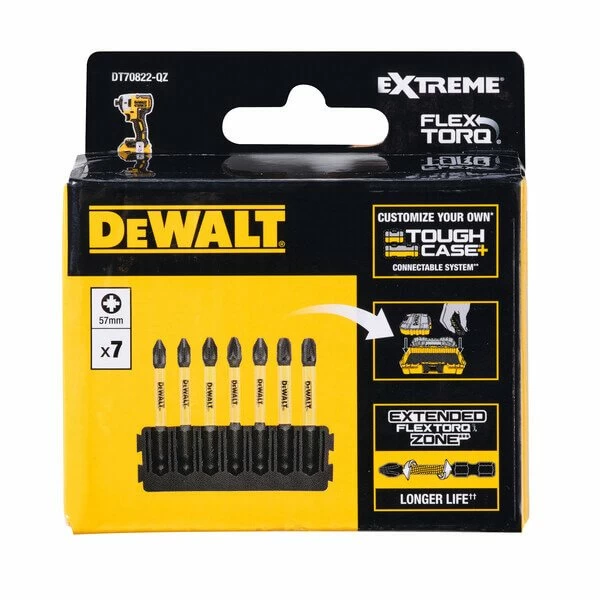 Касета з бітами FlexTorq DeWALT DT70822