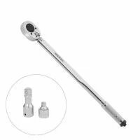 Ключ динамометричний 3/4", 70-420 Нм, перехідник 3/4"×1/2'', подовжувач 100 мм 3/4", STORM INTERTOOL XT-9010