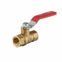 Кран кульовий повітряний, латунь, внутрішня різьба 1/4"-1/4", STORM INTERTOOL PT-1881