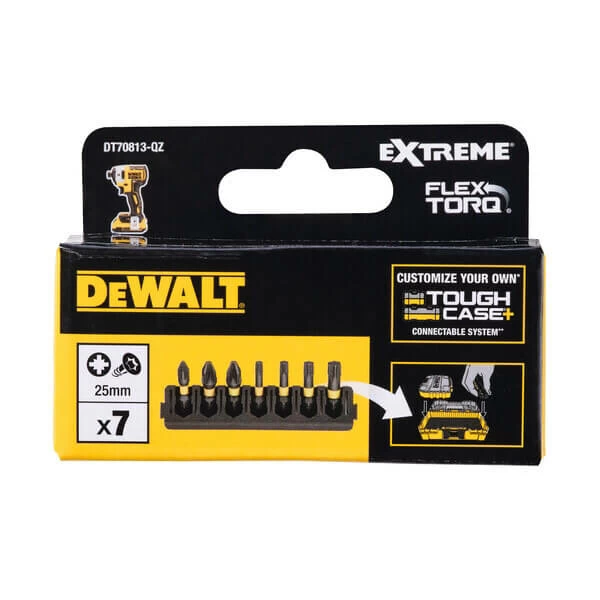 Касета з бітами FlexTorq DeWALT DT70813