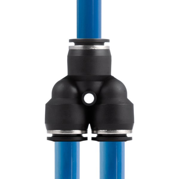 З'єднання цангове Y-образне для поліуретанових та ін. шлангів 12 мм INTERTOOL PT-2374