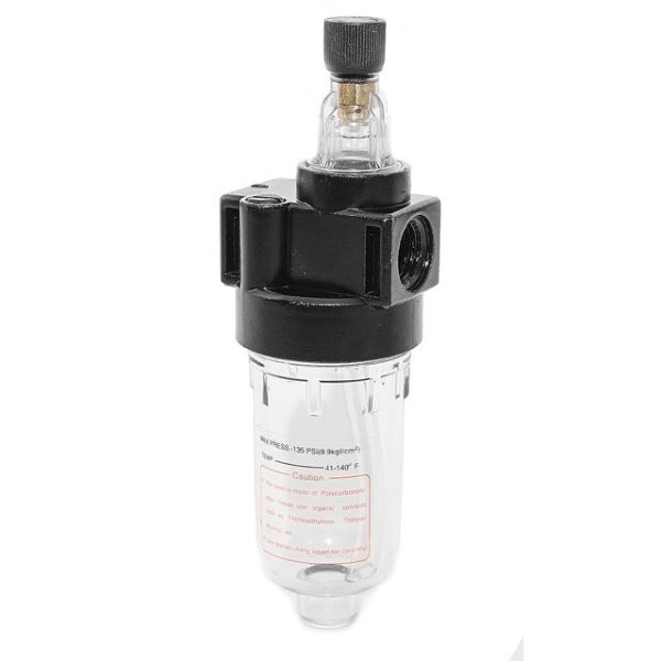 Лубрикатор (пристрій подачі мастила) 1/4", до 10 атм, до 400 л/хв INTERTOOL PT-1420