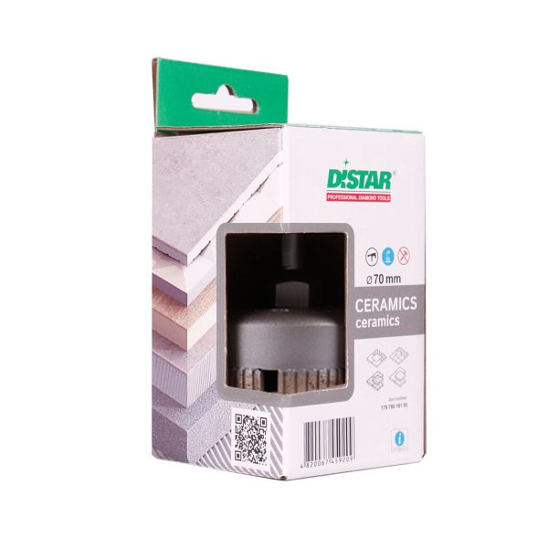 Сверло алмазное DDS-W 70x47-7 S10 Ceramics