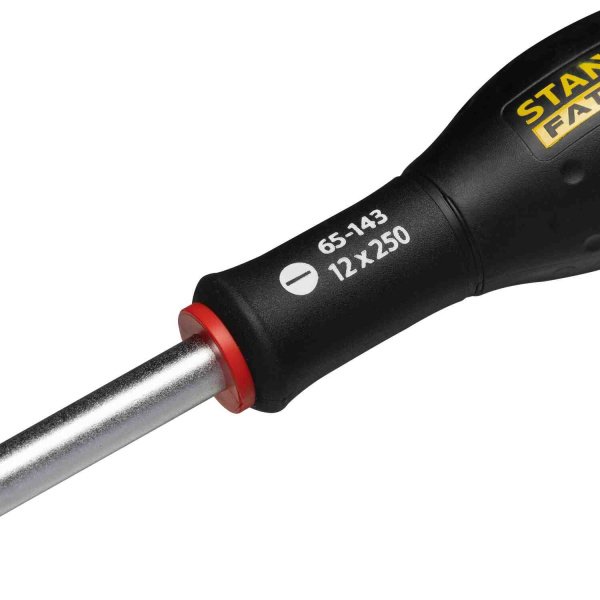 Викрутка FatMax з довжиною жала 250 мм під шліц SL 12 STANLEY 0-65-143
