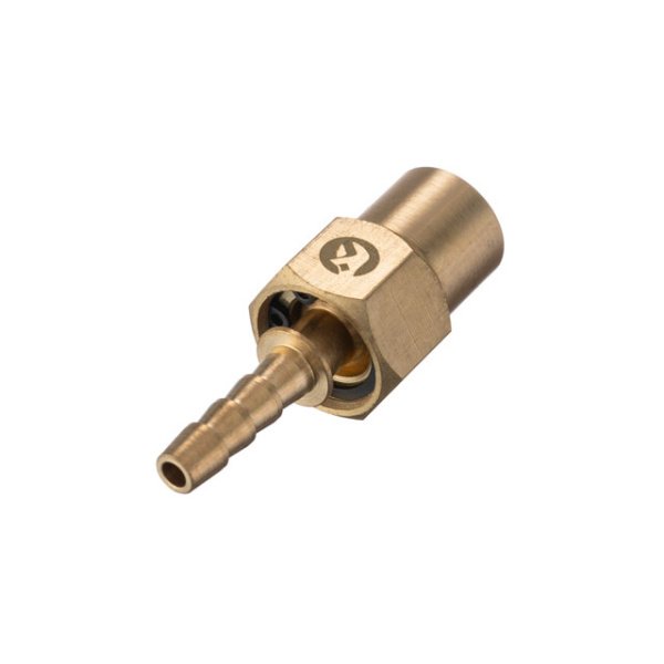 Шарнір поворотний, внутрішня різьба 1/4" на шланг 6 мм, латунь, STORM INTERTOOL PT-2200