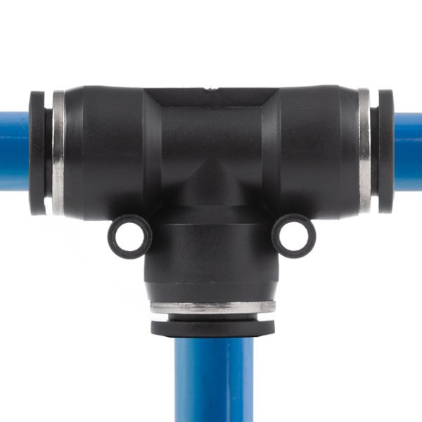 З'єднання цангове Т-образне для поліуретанових та ін. шлангів 12 мм INTERTOOL PT-2349