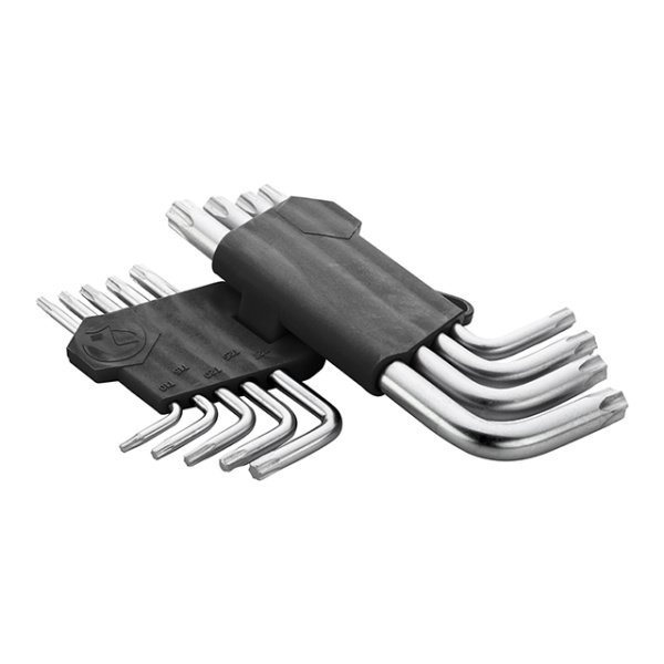 Набір ключів Г-подібних TORX, 9 шт., Т10-Т50, Cr-V INTERTOOL HT-0607
