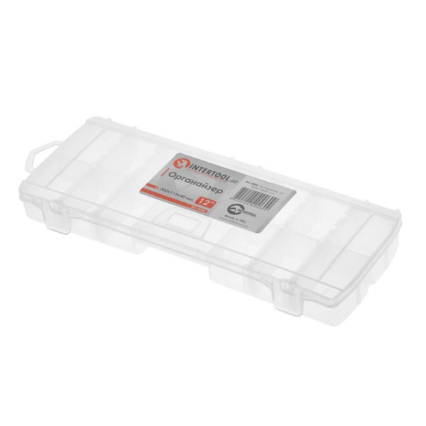 Органайзер 12" 300x115x40мм INTERTOOL BX-4006