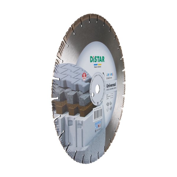 Круг алмазний вiдрiзний Distar 1A1RSS/C3 400x3,5/2,5x10x25,4-11,5-28 HIT Universal