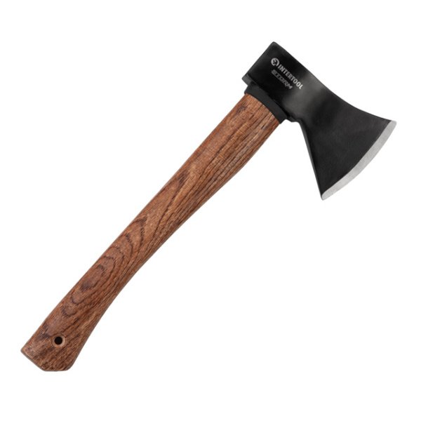 Сокира 600 г, карбонізована ручка, 48-57 HRC STORM INTERTOOL HT-0266