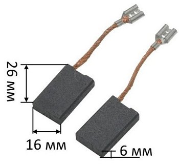 Щітки вугільні 6*16 STANLEY STHM10