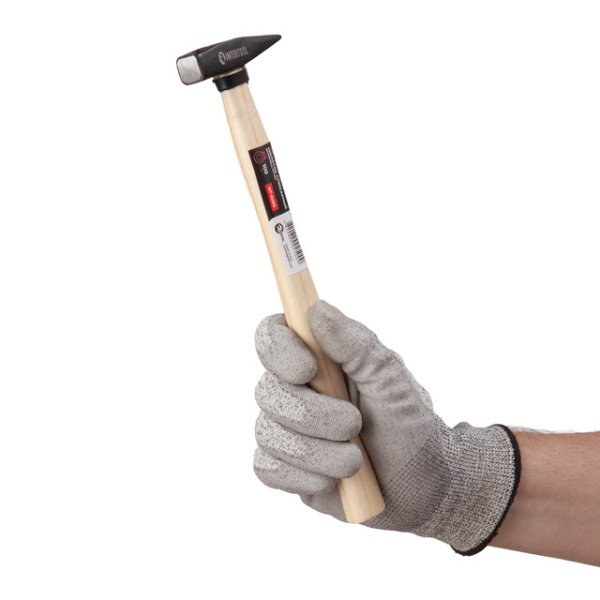 Молоток слюсарний 100 г, ручка ясен INTERTOOL HT-0250