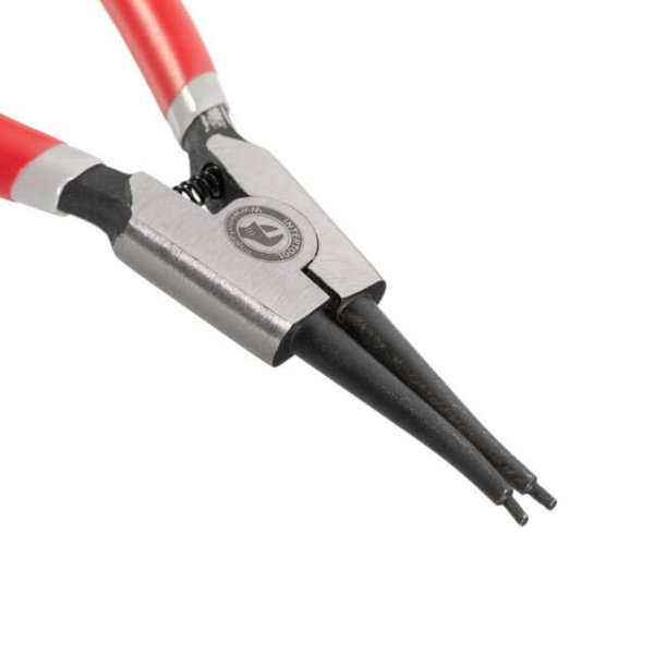 Щипці для зняття та встановлення стопорних кілець, 150 мм, прямі, на розтиск INTERTOOL HT-7007