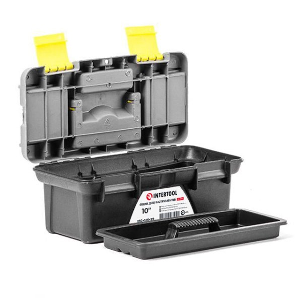 Ящик для  інструментів 10" 250*126*99мм INTERTOOL BX-0310