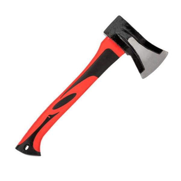 Колун кований, 1000 г, ручка з фібергласу INTERTOOL HT-0274