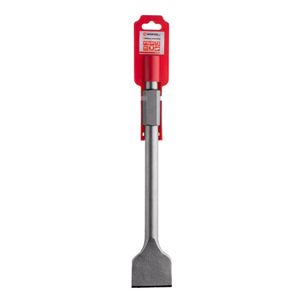 Зубило плоске, HEX, 75 мм, 410×30 мм INTERTOOL SD-0463