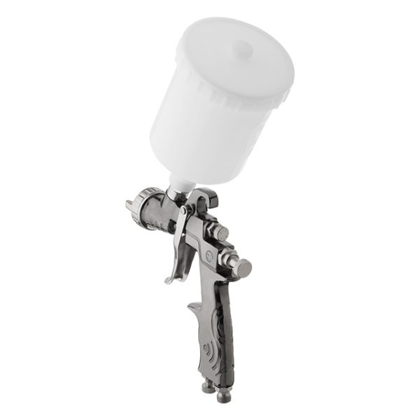 Фарбопульт пневматичний LVLP, форсунка: 1,3 мм, з редуктором, пластиковий бачок: 600 мл, 2 бар INTERTOOL PT-0130