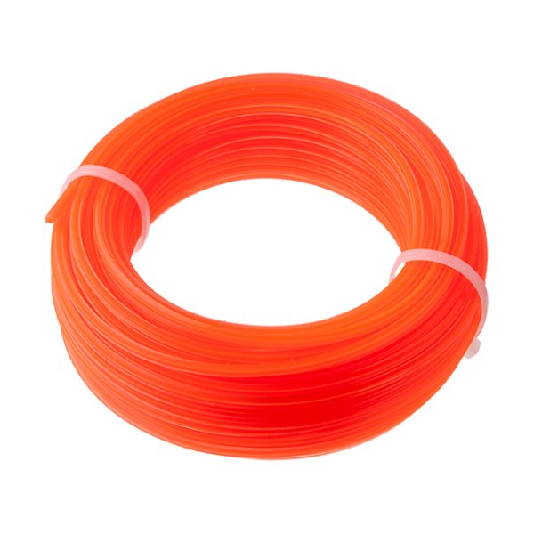 Лiска для тримера "зірка", 2.7 мм x 15 м INTERTOOL DT-2309