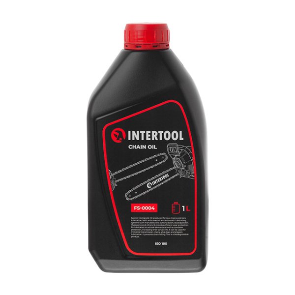Олива для ланцюгів пилок, 1 л INTERTOOL FS-0004