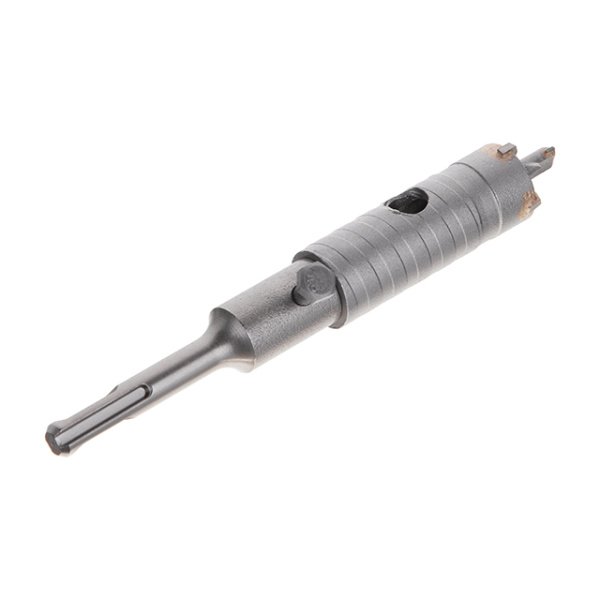 Cвердло корончате по бетону 26 мм, перехідник SDS-Plus 100 мм INTERTOOL SD-7026