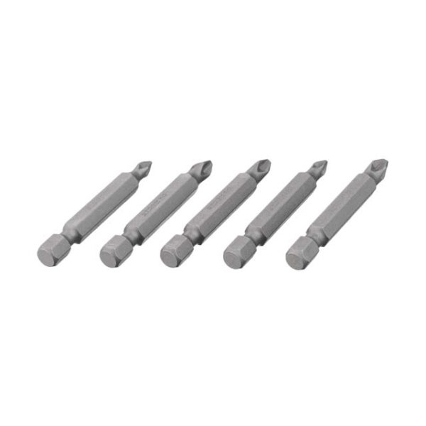 Набір викруткових насадок, PH1, PH2, PZ1, PZ2, 1/4"×50 мм, ACR, S2, 5 од., STORM INTERTOOL VT-0205