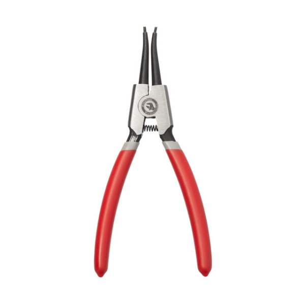 Щипці для зняття та встановлення стопорних кілець, 150 мм, прямі, на розтиск INTERTOOL HT-7007