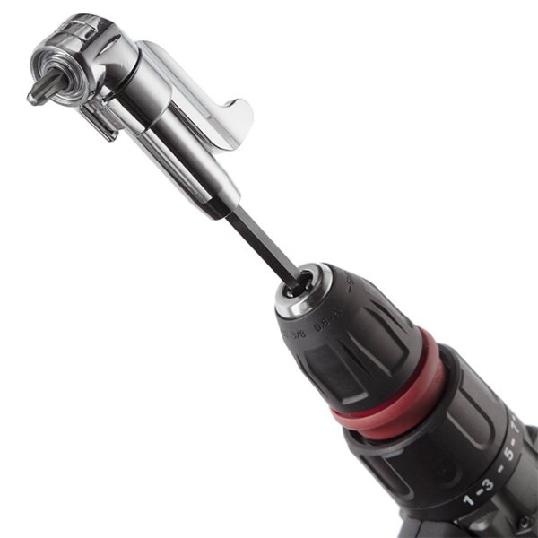 Кутовий адаптер для насадок викрутки, 1/4", Cr-V INTERTOOL VT-0106