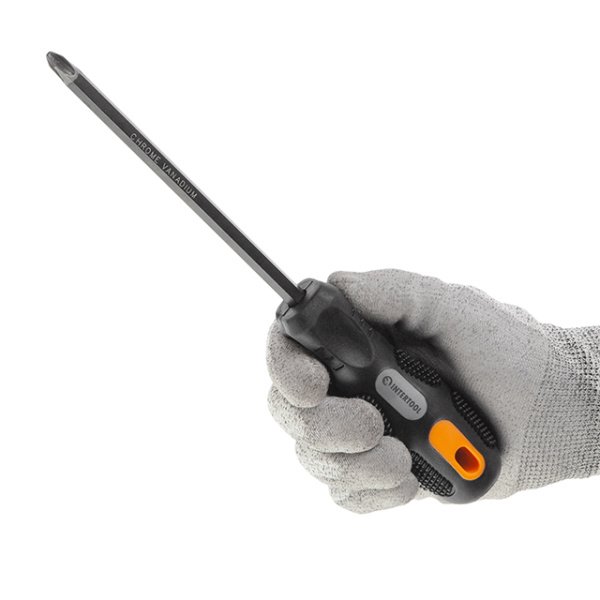 Викрутка хрестова, PH3×150 мм, Cr-V INTERTOOL VT-3019