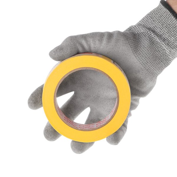 Стрічка малярська 30 мм, 40 м, жовта INTERTOOL DM-3040