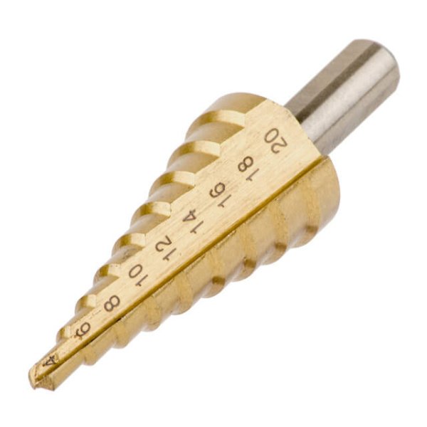 Свердло ступінчасте по металу, 4-20 мм INTERTOOL SD-5820