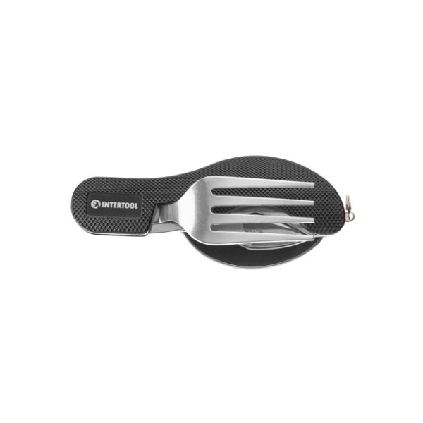 Мультиінструмент туристичний, 5 в 1, чохол INTERTOOL HT-0543