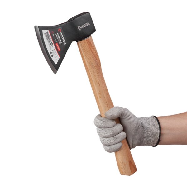 Сокира 800 г, ручка пекан INTERTOOL HT-0257