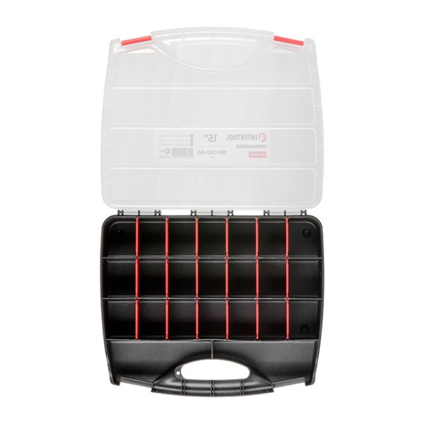 Органайзер 15" 380x310x60 мм INTERTOOL BX-4002