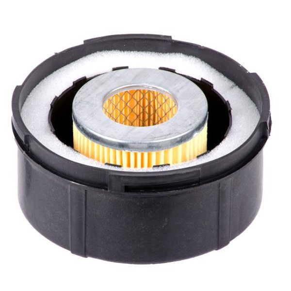 Повітряний фільтр для компресора, діаметр різьби М32, пластиковий корпус, змінний бумажний фільтруючий елемент, до PT-0040 / 0050 / 0052 INTERTOOL PT-9084