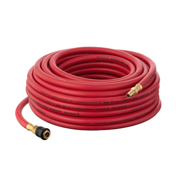 Шланг гібридний, професійний, 20 атм, 8×15 мм, 20 м, з латунними швидкороз'ємними з'єднаннями, STORM INTERTOOL PT-1772