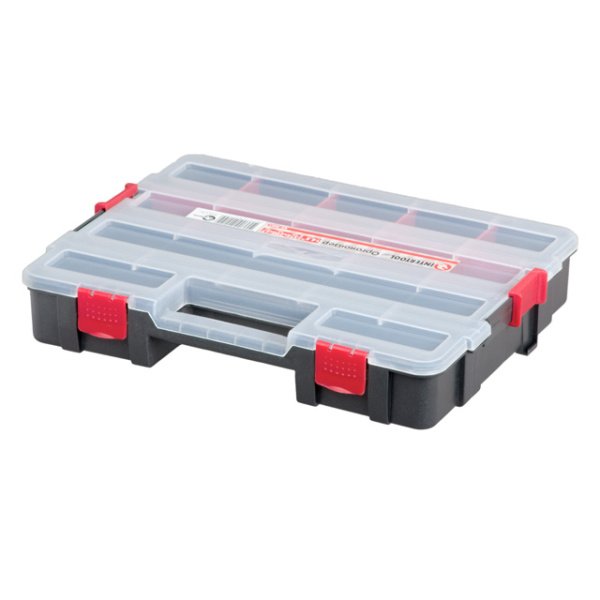 Пластиковий органайзер для інструментів 14.5" 375*290*67 мм INTERTOOL BX-4021