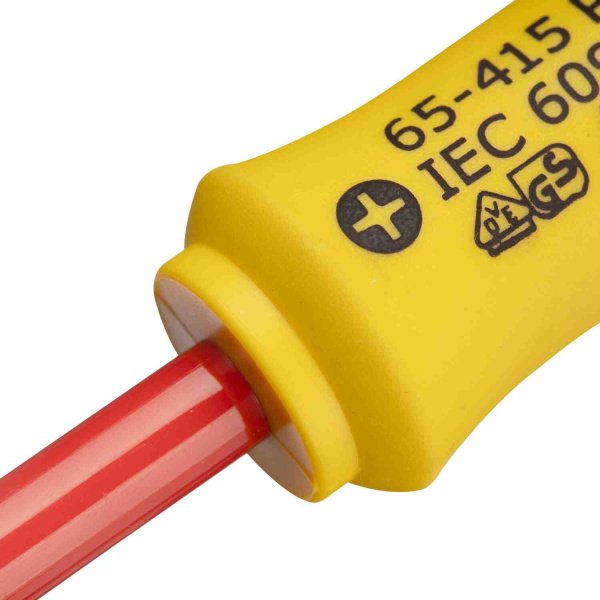Викрутка електрика FatMax VDE 1000V ізольована з жалом під шліц Ph1 довжиною 100 мм STANLEY 0-65-415