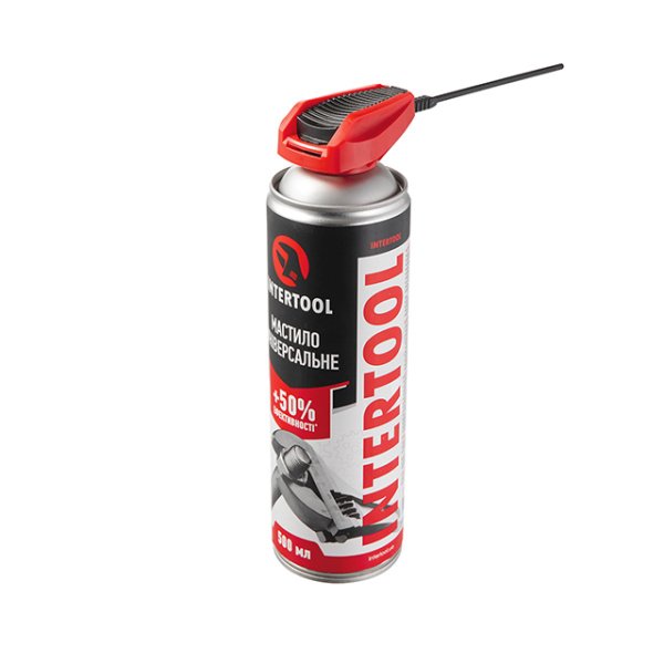 Мастило універсальне, аерозоль, 500 мл INTERTOOL FS-4000