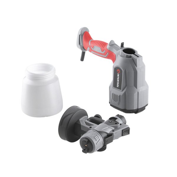 Фарбопульт електричний HVLP 550 Вт, форсунка 1.8 мм, бачок 800 мл, 400 мл/хв. INTERTOOL DT-5055