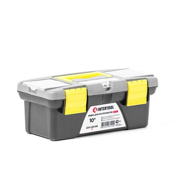 Ящик для  інструментів 10" 250*126*99мм INTERTOOL BX-0310