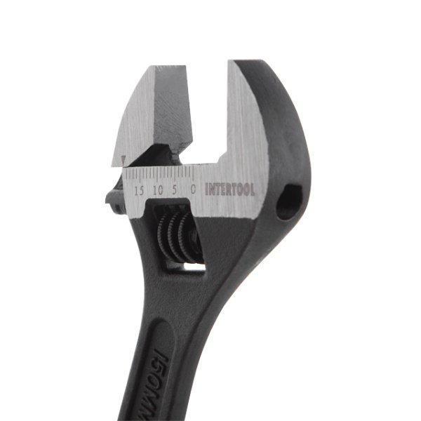 Ключ розвідний 150 мм INTERTOOL HT-0191